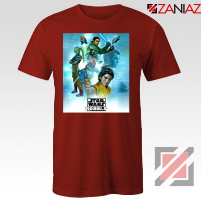 Star Wars Rebels Tshirt Star Wars Season 4 Tee Shirts S-3XL Red