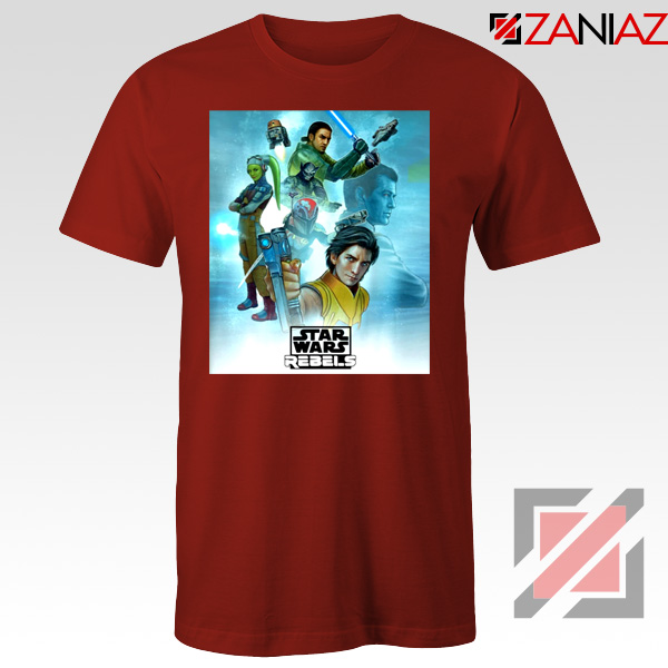 Star Wars Rebels Tshirt Star Wars Season 4 Tee Shirts S-3XL Red