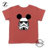 Stormtrooper Mickey Ears Kids Tshirt Star Wars Disney Youth Tee Shirts