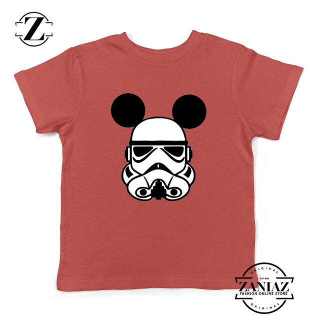 Stormtrooper Mickey Ears Kids Tshirt