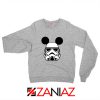 Stormtrooper Mickey Ears Sweatshirt Star Wars Disney Sweater S-2XL