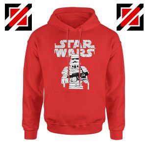 Stormtrooper Mummy Hoodie Star Wars Halloween Hoodies S-2XL Red