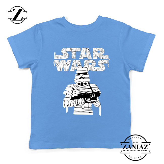 Stormtrooper Mummy Kids Tshirt Star Wars Halloween Youth Tee Shirts S-XL