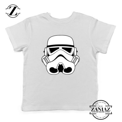 Stormtroopers Helmet Kids Tshirt Star Wars Empire Youth Tee Shirts S-XL