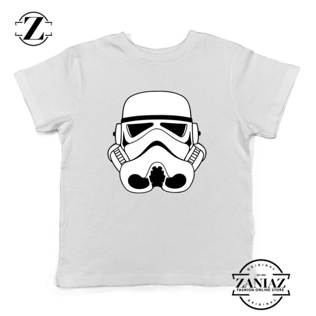 Stormtroopers Helmet Kids Tshirt