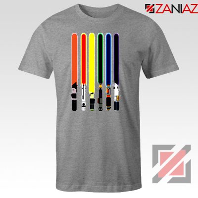 Swords Colors Tshirt Swords Of Star Wars Tee Shirts S-3XL