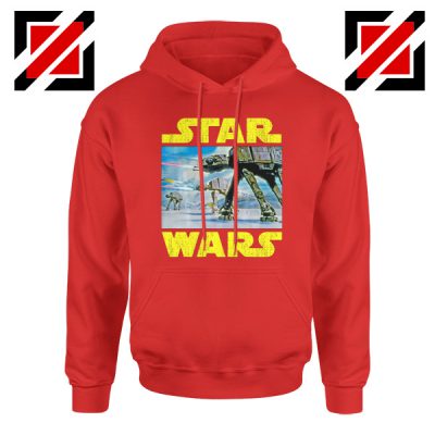 The Battle of Hoth Hoodie Star Wars Gift Hoodies S-2XL Red