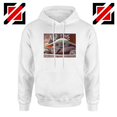The Child Nap Time White Hoodie