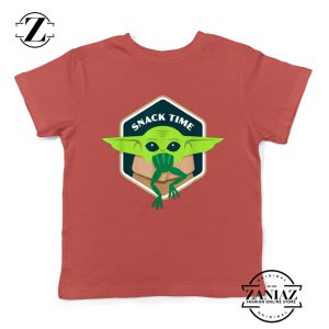 The Child Snack Time Red Youth Tshirt