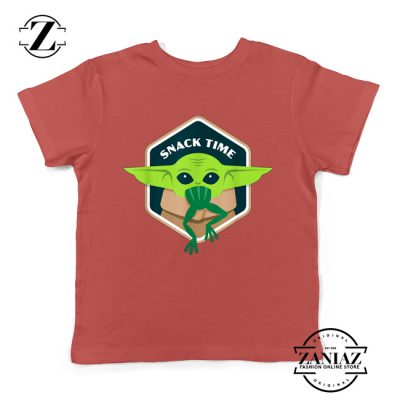 The Child Snack Time Red Youth Tshirt