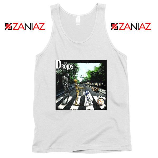 The Droids Star Wars Tank Top The Abbey Road Star Wars Tops S-3XL White