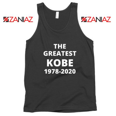 The Greatest Kobe Black Tank Top
