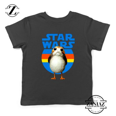 The Porg Kids Tshirt Jedi Master Star Wars Best Youth Tee Shirts S-XL Black