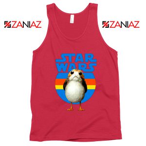 The Porg Tank Top Jedi Master Star Wars Best Tops S-3XL Red
