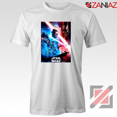 The Rise Of Skywalker Poster Tshirt Star Wars Tee Shirts S-3XL White