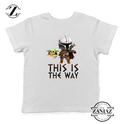 This Is The Way Baby Yoda Kids Tshirt Star Wars Youth Tees S-XL