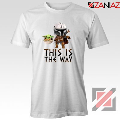 This Is The Way Baby Yoda White Tshirt