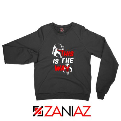 This Is The Way Sweatshirt The Mandalorian Sweater S-2XL Black