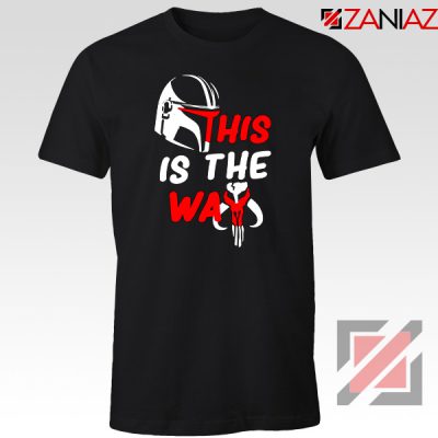 This Is The Way Tshirt The Mandalorian Tee Shirts S-3XL Black