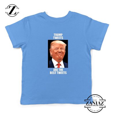 Trump Tweets Kids Tee Shirt Political Meme Funny Youth Tshirts S-XL
