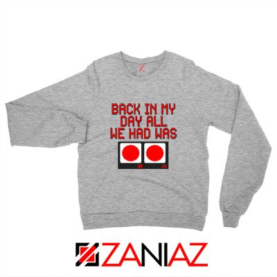Video Game Sweater Nintendo Gifts Sweatshirts Size S-2XL