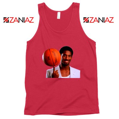 Young Kobe Spin The Ball Tank Top NBA Tops Gifts S-3XL