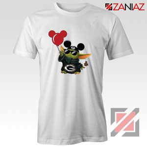 Baby Yoda Mickey Mouse Balloons Tshirt