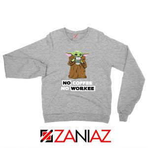 Baby Yoda No Coffee No Workee Sweater