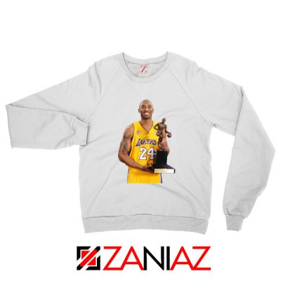 Bryant Trophy Lakers White Sweatshirt