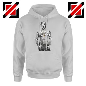 Gangster Donald Trump Grey Hoodie
