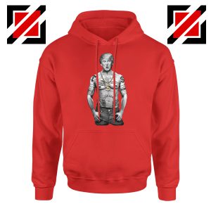 Gangster Donald Trump Red Hoodie