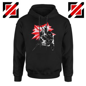Geralt of Rivia The Witcher 3 Black Hoodie
