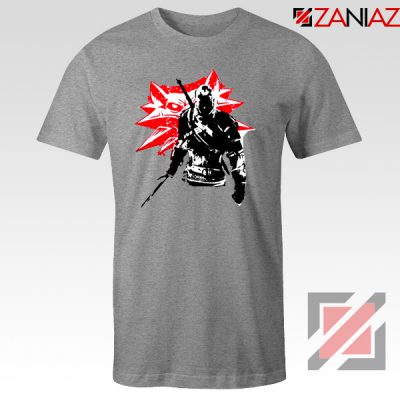 Geralt of Rivia The Witcher 3 Grey Tee