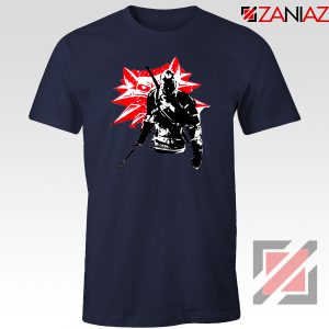 Geralt of Rivia The Witcher 3 Navy Tee