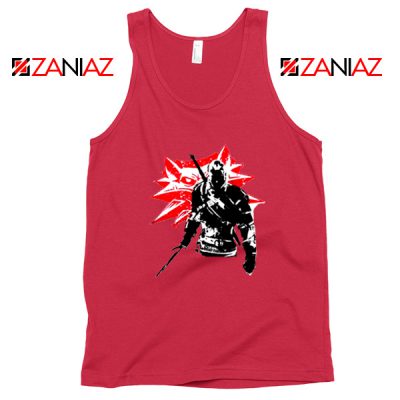 Geralt of Rivia The Witcher 3 Red Tank Top