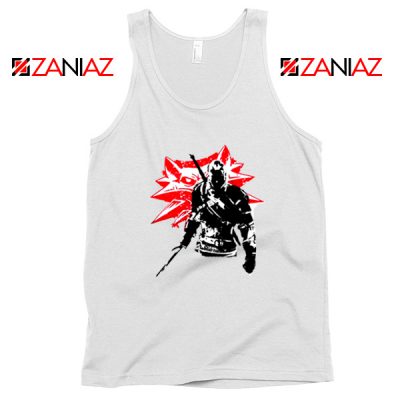 Geralt of Rivia The Witcher 3 White Tank Top