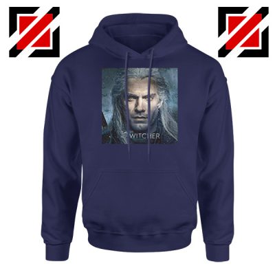 Henry Cavill The Witcher Navy Hoodie