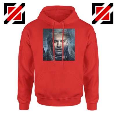 Henry Cavill The Witcher Red Hoodie