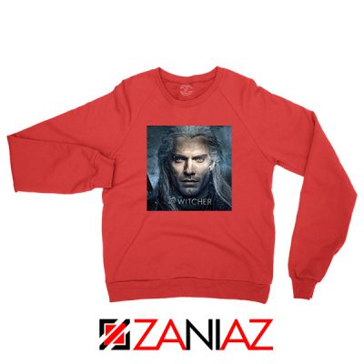 Henry Cavill The Witcher Red Sweatshirt