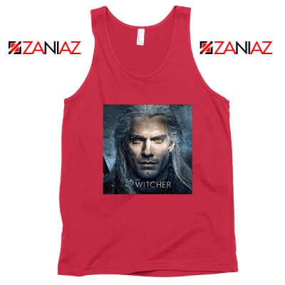 Henry Cavill The Witcher Red Tank Top
