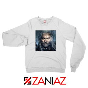 Henry Cavill The Witcher White Sweatshirt