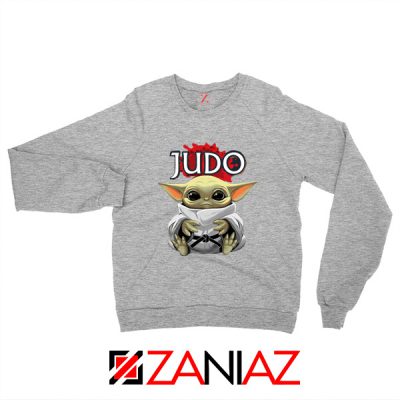 Judo Baby Yoda Grey Sweatshirt