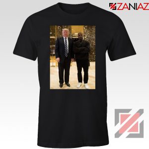 Kanye West and Donald Trump Black Tee Shirt