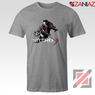 Mount Get The Witcher Grey Tee Shirt