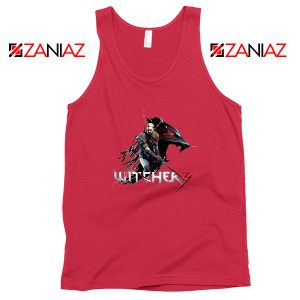 Mount Get The Witcher Red Tank Top