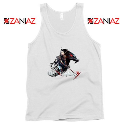Mount Get The Witcher White Tank Top