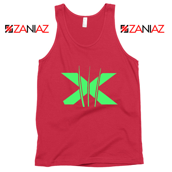 Neon X Men Claw Red Tank Top