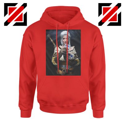 Princess Cirilla The Witcher Red Hoodie