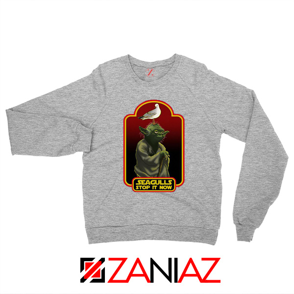 Seagull Stop It Now Grey Sweatshirt