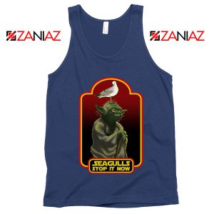 Seagull Stop It Now Navy Tank Top